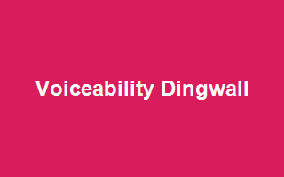 Voiceability Dingwall